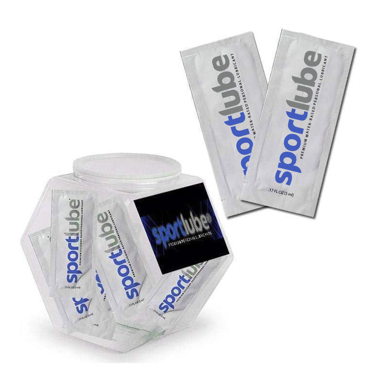 SportLube Premium Water-Based Lubricant .17 oz (5 ml)