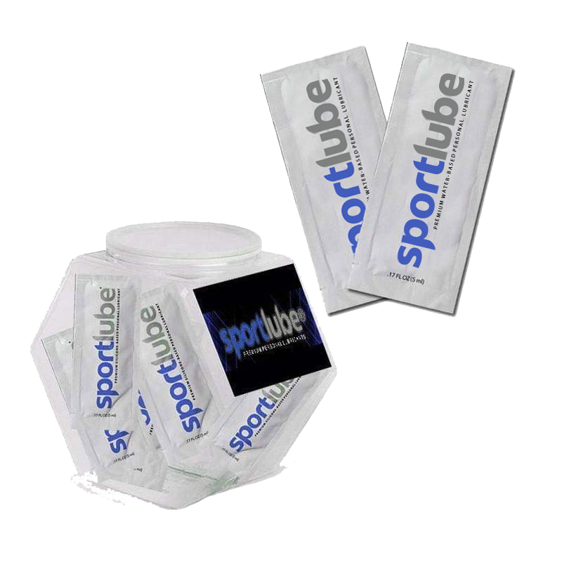 SportLube Premium Water-Based Lubricant .17 oz (5 ml)